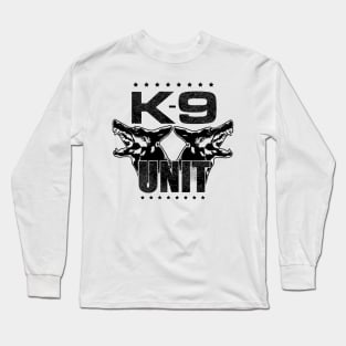 K-9 Unit - Police Unit - German Shepherd Long Sleeve T-Shirt